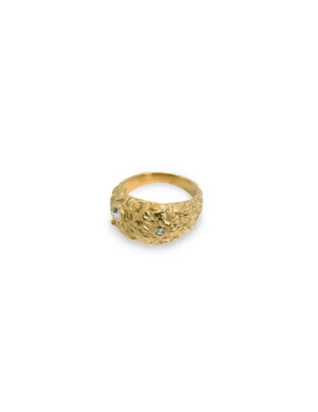 BAY BY AQUA DULCE | CRINKLE RING