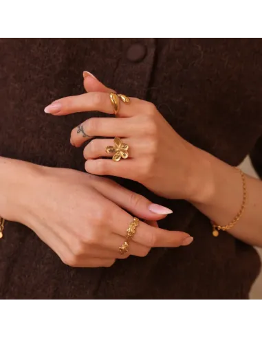 SISTIE 2ND | Blumie - Ring Forgyldt