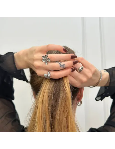 SISTIE 2ND | Blumie - Ring Stål SISTIE 2ND | Blumie - Ring Stål