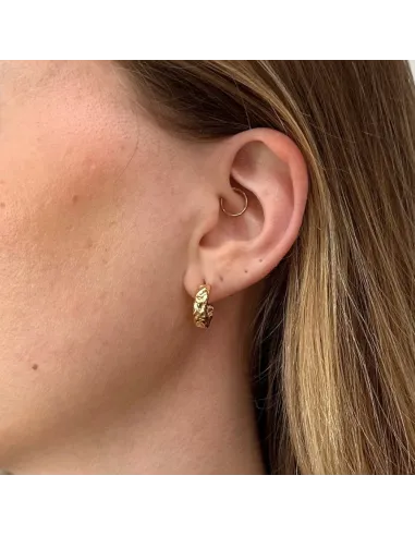 Sistie 2nd | Zoe - Creoler Forgyldt