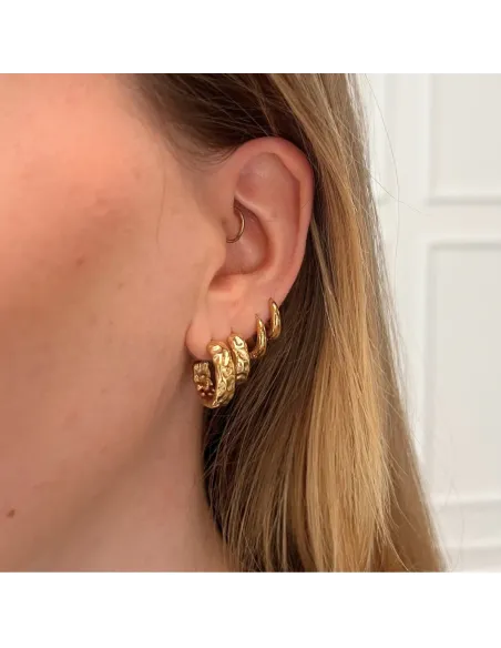 Sistie 2nd | Zoe - Creoler Forgyldt Sistie 2nd | Zoe - Creoler Forgyldt