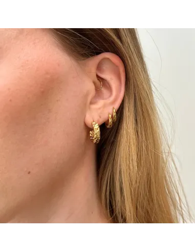 Sistie 2nd | Zoe - Creoler Forgyldt