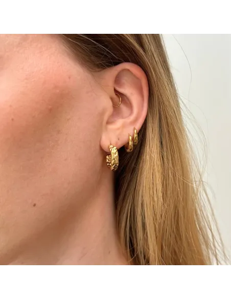 Sistie 2nd | Zoe - Creoler Forgyldt