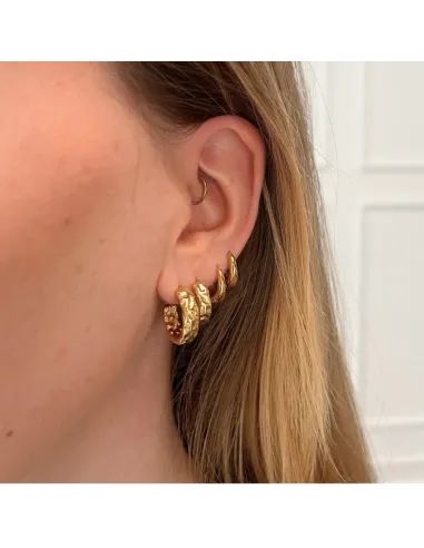 Sistie 2nd | Zoe - Creoler Forgyldt