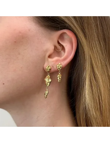 Sistie 2nd | Aria - Øreringe Forgyld