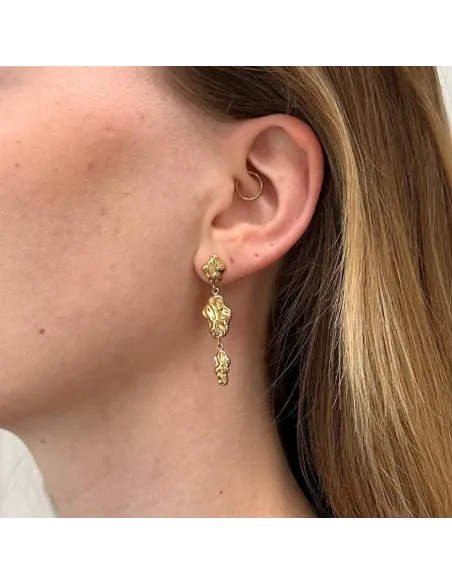 Sistie 2nd | Aria - Øreringe Forgyldt