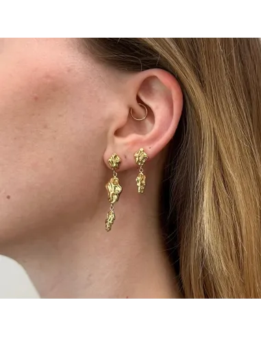 Sistie 2nd | Aria - Øreringe Forgyldt