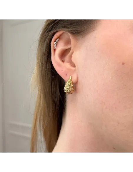 Sistie 2nd | Drops - Øreringe Forgyldt Sistie 2nd | Drops - Øreringe Forgyldt