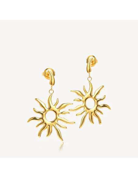 Sistie 2nd | Sirena - Øreringe Forgyldt