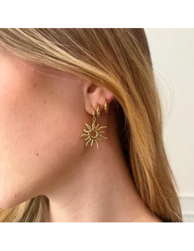 Sistie 2nd | Sirena - Øreringe Forgyldt