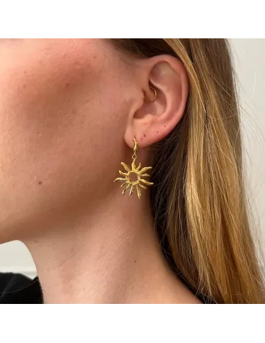 Sistie 2nd | Sirena - Øreringe Forgyldt