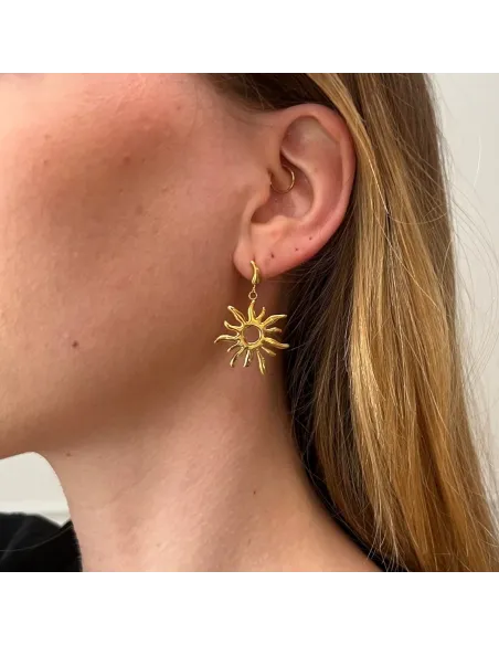 Sistie 2nd | Sirena - Øreringe Forgyldt