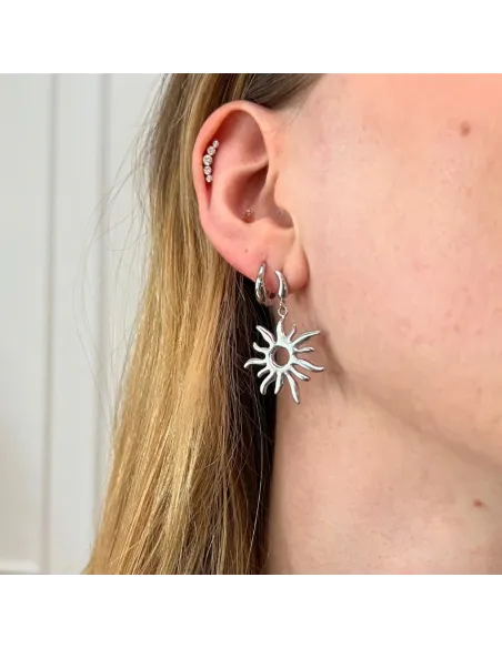 Sistie 2nd | Sirena - Øreringe Stål Sistie 2nd | Sirena - Øreringe Stål