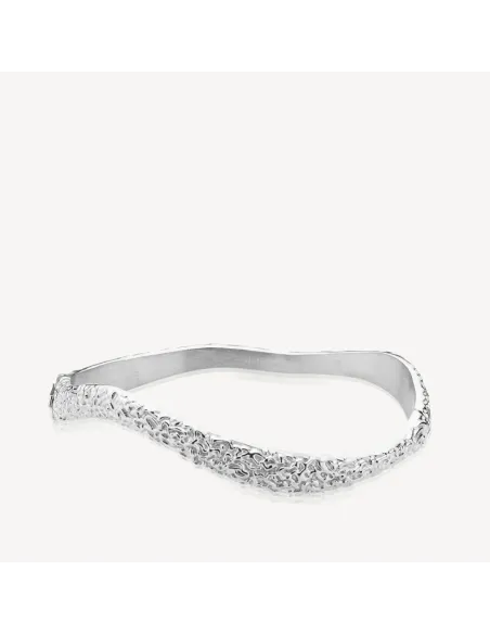 Sistie 2nd | Wavy - armbånd stål