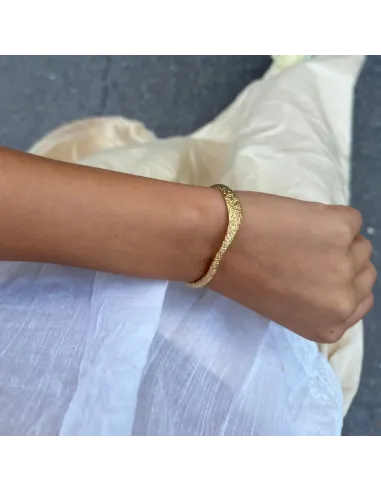Sistie 2nd | Wavy - armbånd Forgyldt