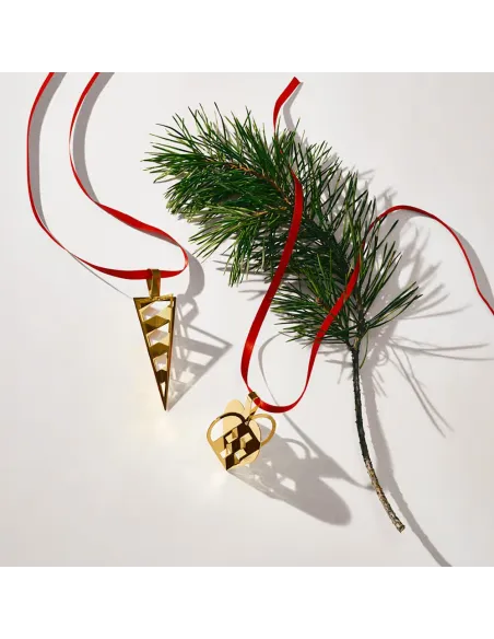 GEORG JENSEN 2024 Juleornamentsæt, 2 stk. | Eksklusiv Julepynt