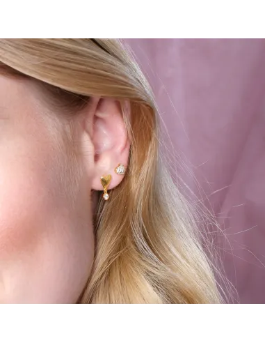 Joanli Nor | Sølv forgyldt ørestikker RISANOR