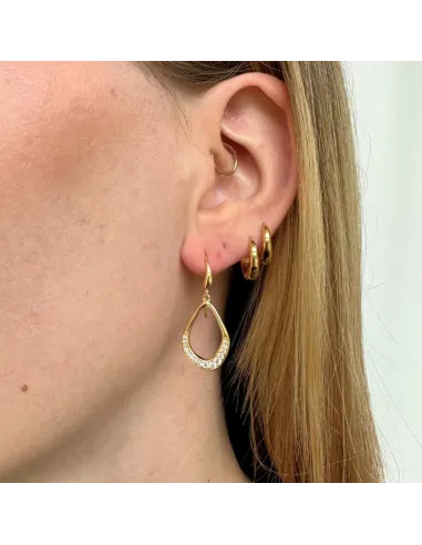 IZABEL CAMILLE | Titania - Øreringe Forgyldt