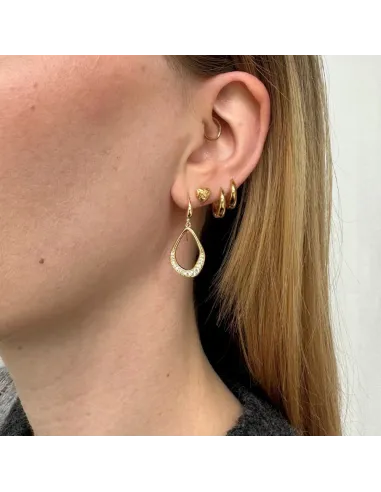 IZABEL CAMILLE | Titania - Øreringe Forgyldt