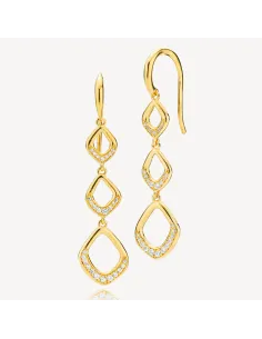 IZABEL CAMILLE | Titania - Øreringe Forgyldt