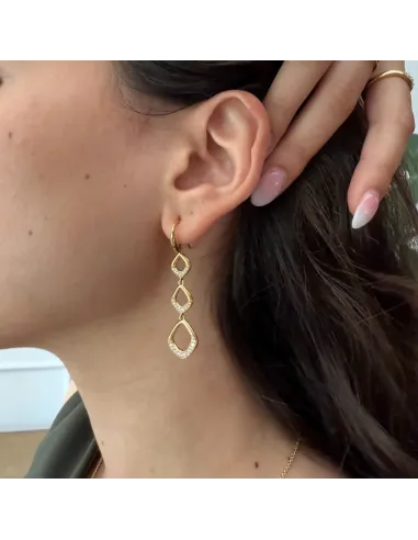 IZABEL CAMILLE | Titania - Øreringe Forgyldt