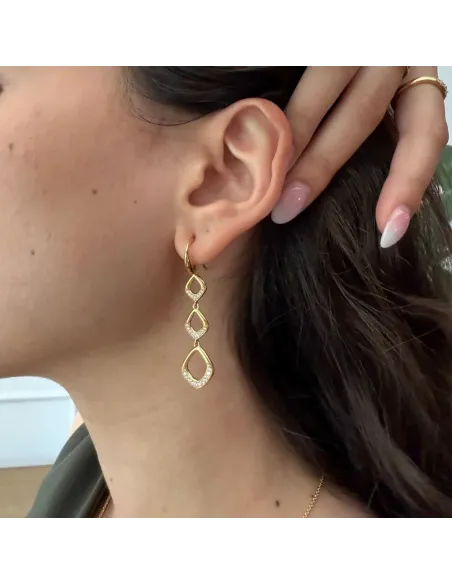 IZABEL CAMILLE | Titania - Øreringe Forgyldt