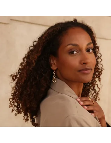 IZABEL CAMILLE | Titania - Øreringe Forgyldt