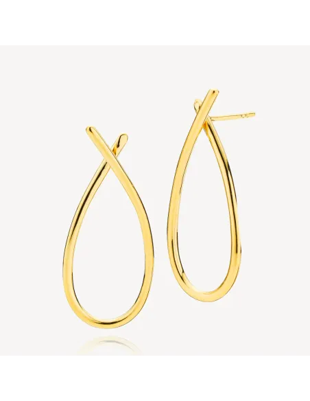 IZABEL CAMILLE | Everyday Slim - Øreringe Forgyldt