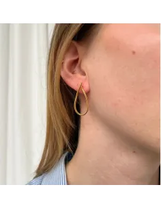 IZABEL CAMILLE | Everyday Slim - Øreringe Forgyldt 2