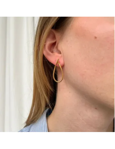IZABEL CAMILLE | Everyday Slim - Øreringe Forgyldt