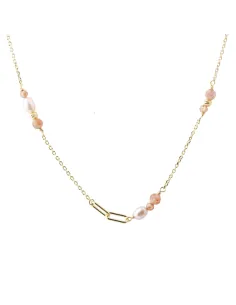 AQUA DULCE | SUNELLA LINK NECKLACE | GOLDEN