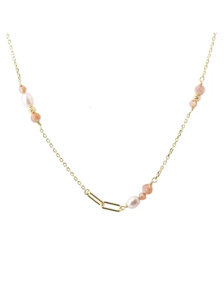 AQUA DULCE | SUNELLA LINK NECKLACE | GOLDEN