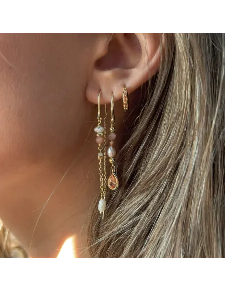 AQUA DULCE | CHAMPELLA EARRING | GOLDEN