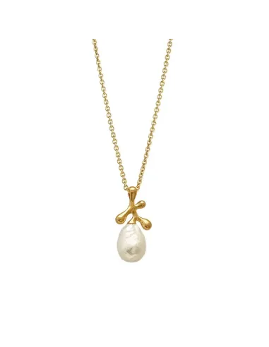 HEIRING | Florea vedhæng med perle forgyldt