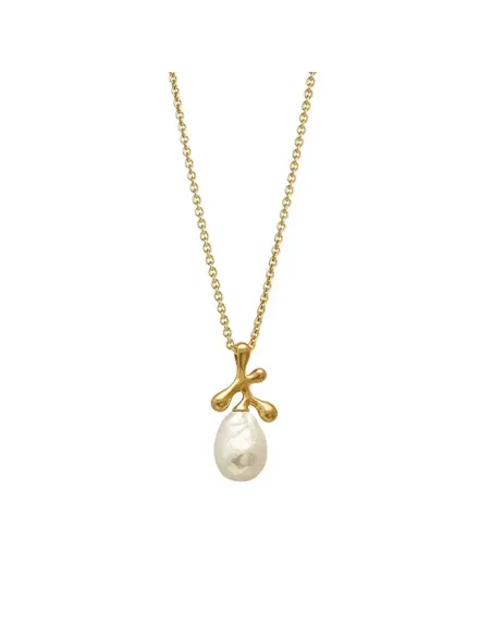 HEIRING | Florea vedhæng med perle forgyldt HEIRING | Florea vedhæng med perle forgyldt