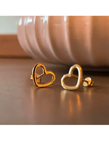 NXT.H BY HEIRING | HEART ØRERINGE FORGYLDT