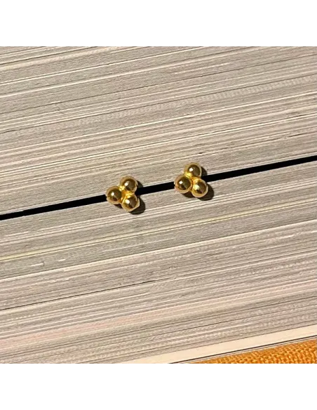 NXT.H BY HEIRING | BUBBLE ØRERINGE FORGYLDT