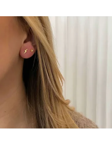 NXT.H BY HEIRING | LIGHTNING ØRERINGE FORGYLDT