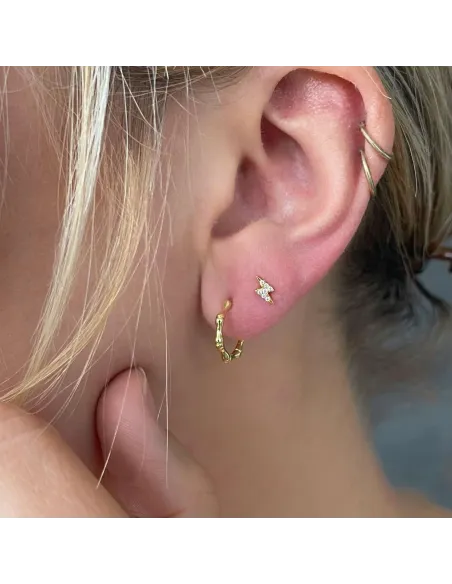 NXT.H BY HEIRING | LIGHTNING ØRERINGE FORGYLDT