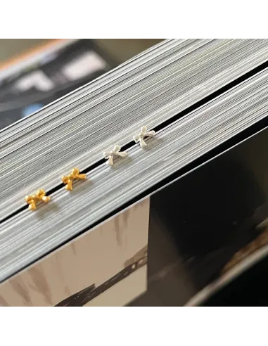 NXT.H BY HEIRING | BOW MINI ØRERINGE FORGYLDT