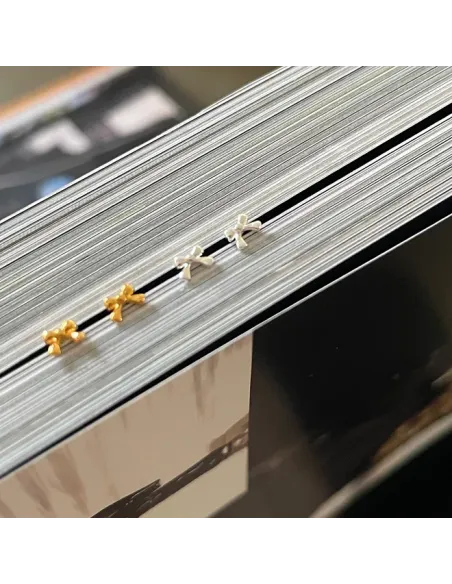 NXT.H BY HEIRING | BOW MINI ØRERINGE FORGYLDT