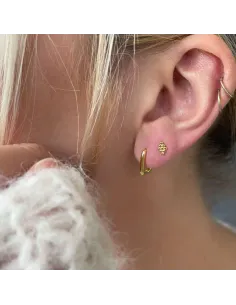 NXT.H BY HEIRING | BUBBLE ØRERINGE FORGYLDT 2