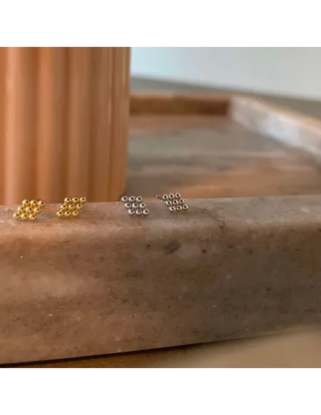 NXT.H BY HEIRING | BUBBLE ØRERINGE FORGYLDT