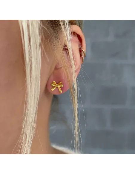 NXT.H BY HEIRING | BOW ØRERINGE FORGYLDT