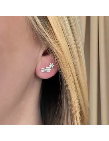 NXT.H BY HEIRING | SNOWFLAKE ØRERINGE FORGYLDT