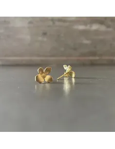 NXT.H BY HEIRING | FLOWER ØRERINGE FORGYLDT