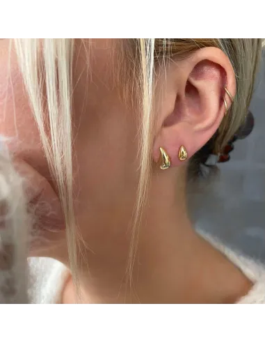 NXT.H BY HEIRING | DROP ØRERINGE FORGYLDT