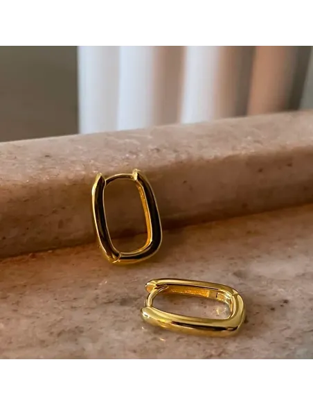 NXT.H BY HEIRING | U CREOL LILLE ØRERINGE FORGYLDT