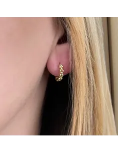 NXT.H BY HEIRING | CHAINED CREOL ØRERINGE FORGYLDT 2