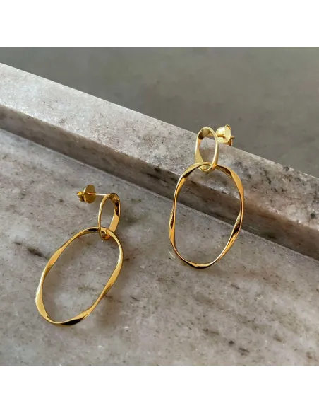 NXT.H BY HEIRING | CURVE CREOL ØRERINGE FORGYLDT